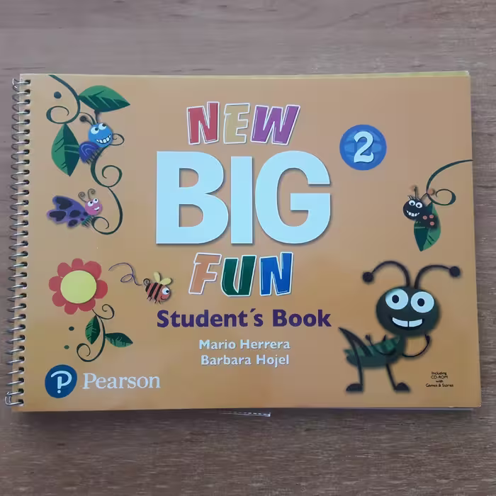 کتاب زبان بیگ فان New Big Fun 2 به همراه کتاب کار 