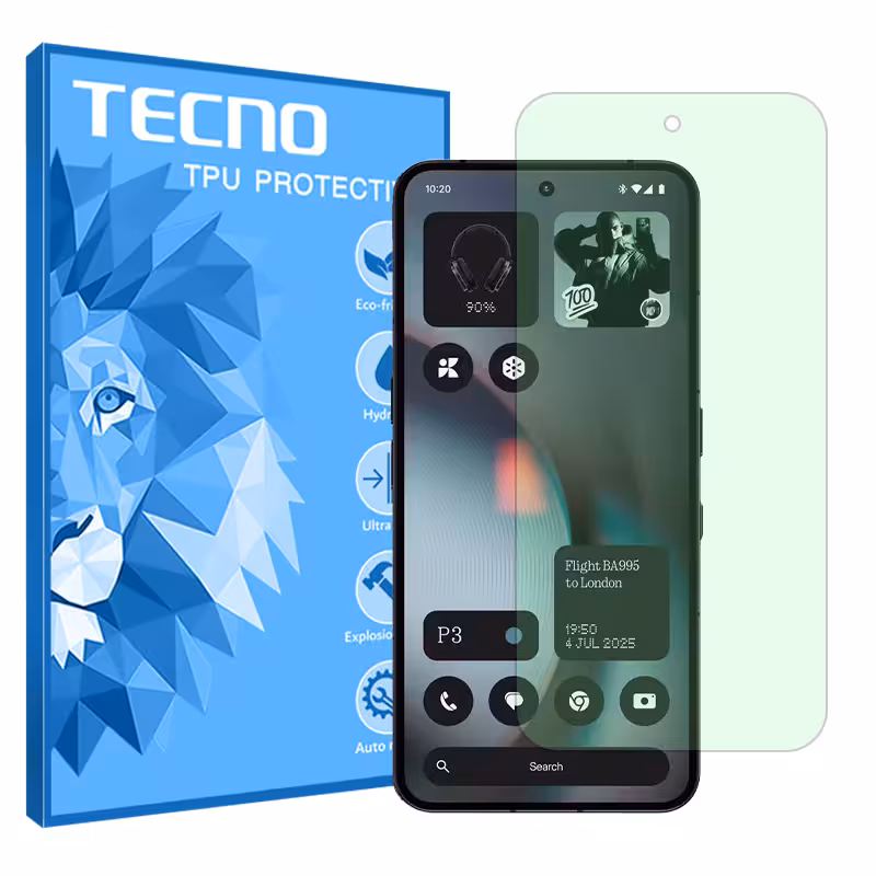 گلس ناتینگ Phone (3) مدل گرین لایت برند تکنو کد S