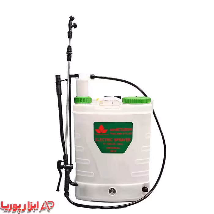 سمپاش شارژی دوکاره 20 لیتری میتسوبشی دو پمپه با باتری 12 ولت