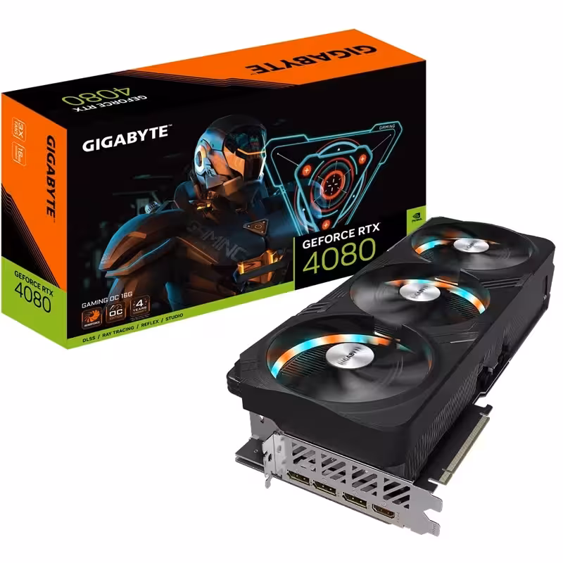 کارت گرافیک گیگابایت مدل GeForce RTX 4080TI 16GB GAMING OC