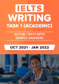 IELTS Writing Task 1 (Academic) Actual Tests with Answers (Oct 2021 – Jan 2022)