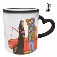 خرید ماگ-لیوان حرارتی  دسته ساده  عاشقانه کد 294