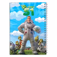 دفتر مشق کارتون سیاره 51