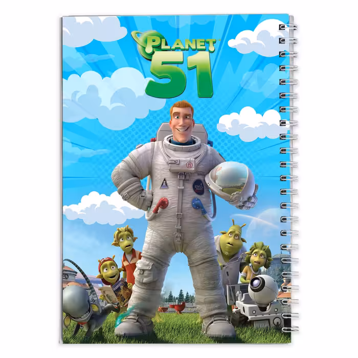 دفتر مشق کارتون سیاره 51