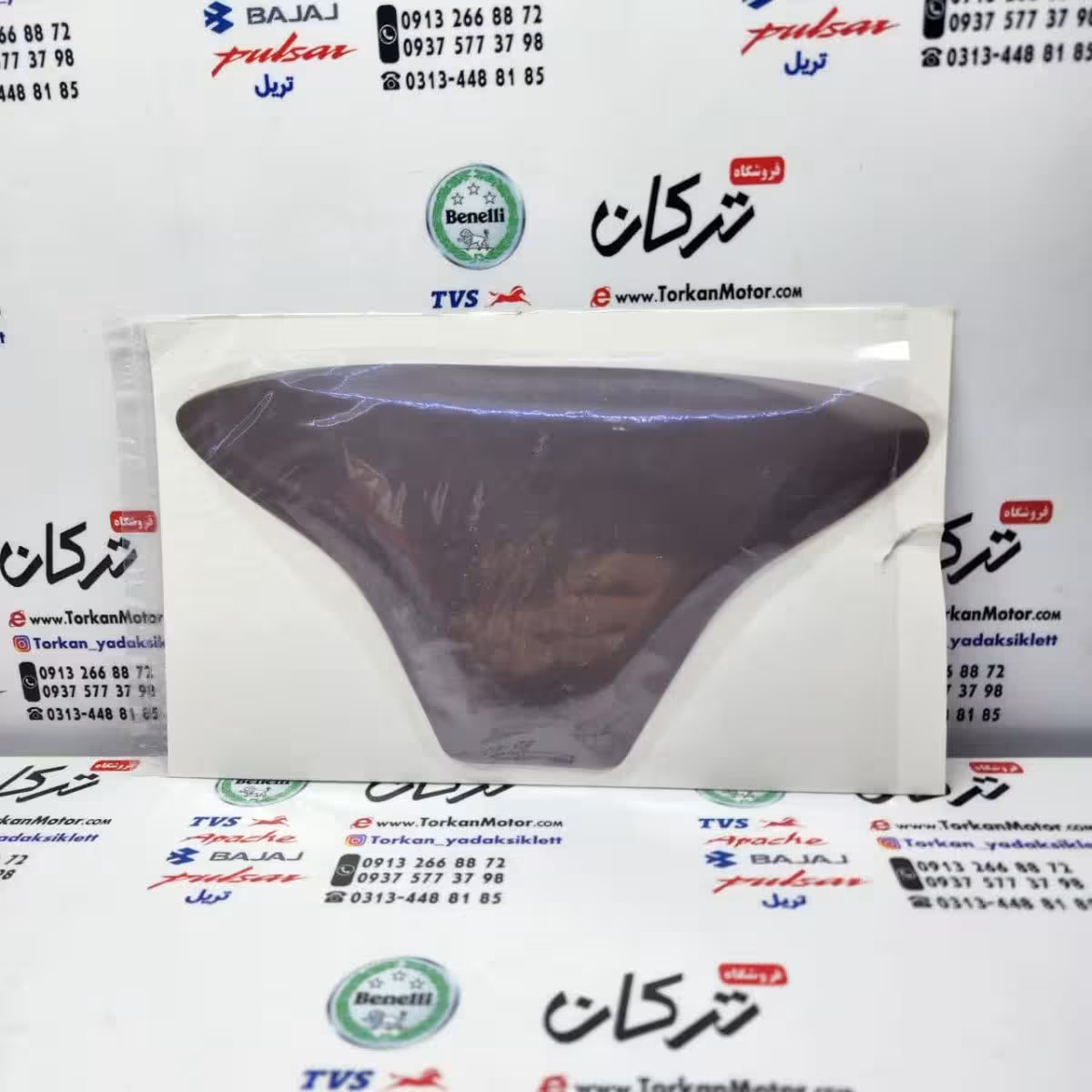 نانو گلس ( محافظ ) روی شیشه کیلومتر موتور یاماها AEROX و طرح ایروکس جدید ( دودی )