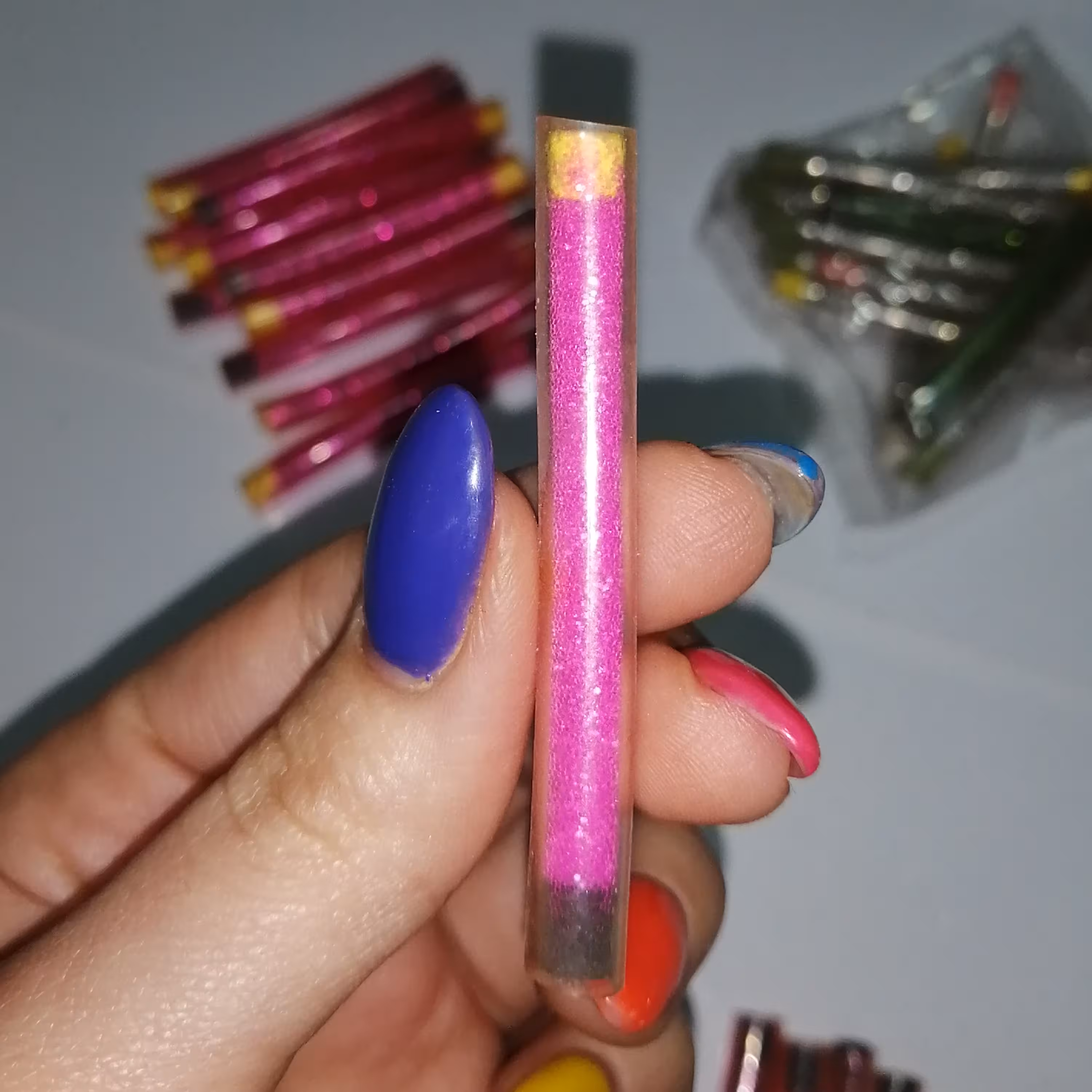 پودر اکلیل کوچک صورتی 1