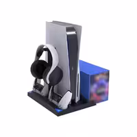 پایه استند 6 کاره پلی استیشن 5 آی پگا مدل iPega PG-P5013 6-in-1 Multifunctional Cooling & Charging Station
