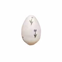 تخم مرغ سفالی سایز بزرگ نقاشی شده طرح 14