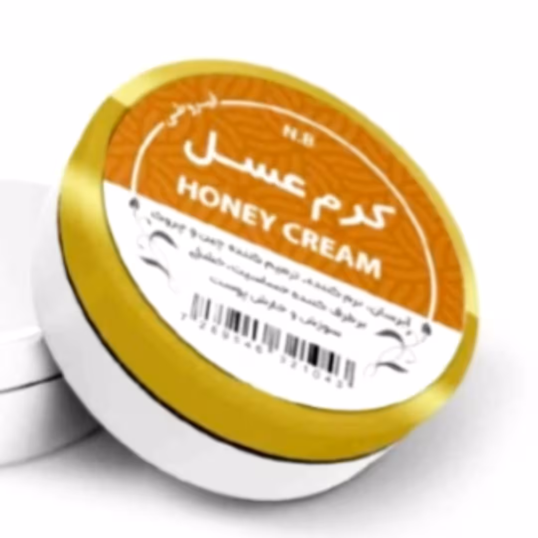 کرم عسل نرم کننده آبرسان ترمیم کننده چین و چروک رفع خشکی پوست
