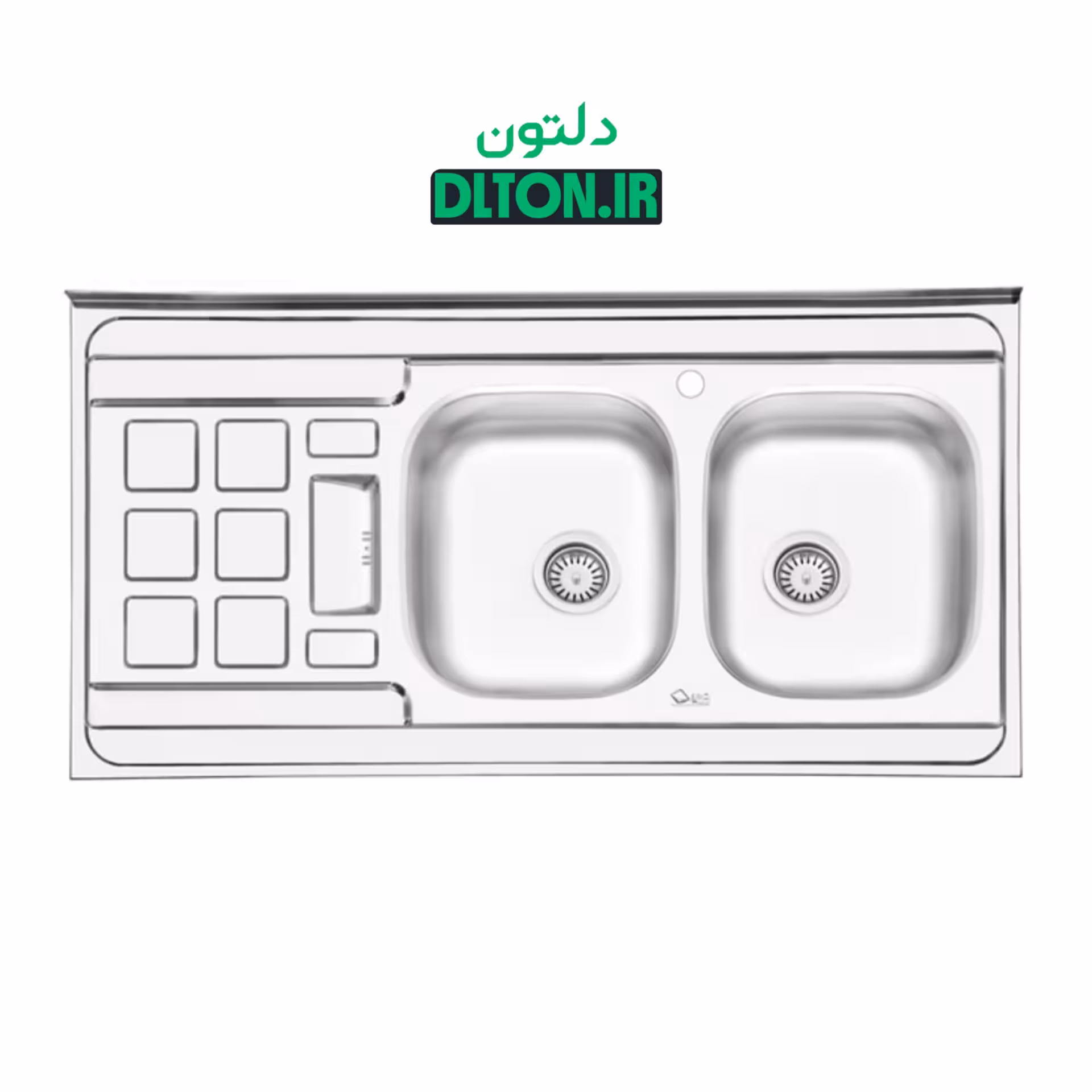 سینک ایلیا استیل 3021 روکار