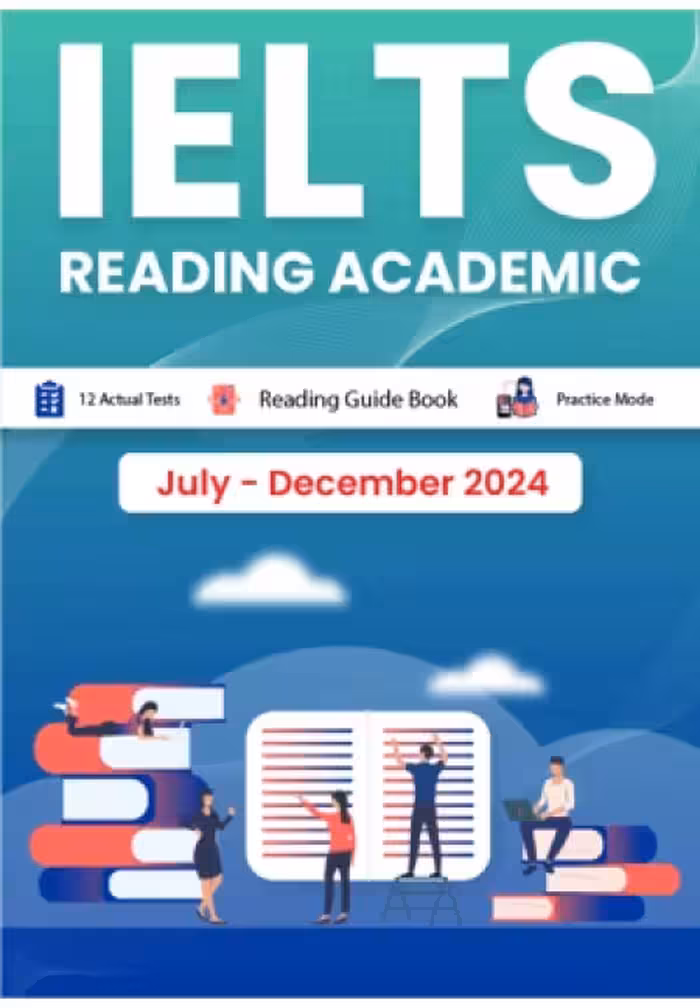 آیلتس ریدینگ آکادمیک 2024 | کتاب انگلیسی آزمون آیلتس IELTS Reading Academic July December 2024