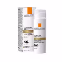 کرم ضد آفتاب ضد چروک و ضد لک SPF50 آنتلیوس لاروش پوزای بی رنگ