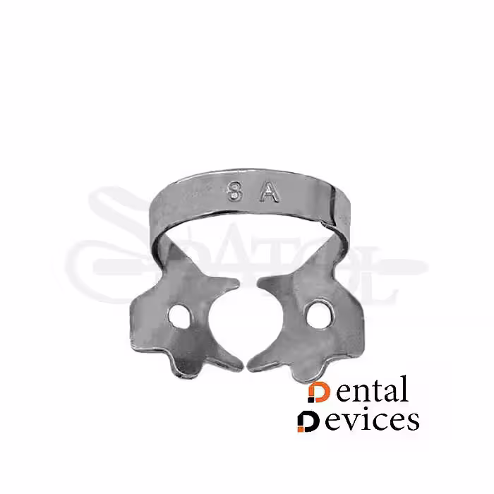 کلمپ رابردم مولرهای نیمه روییده و کوچک no.8a دنتال دیوایسDental Devices
