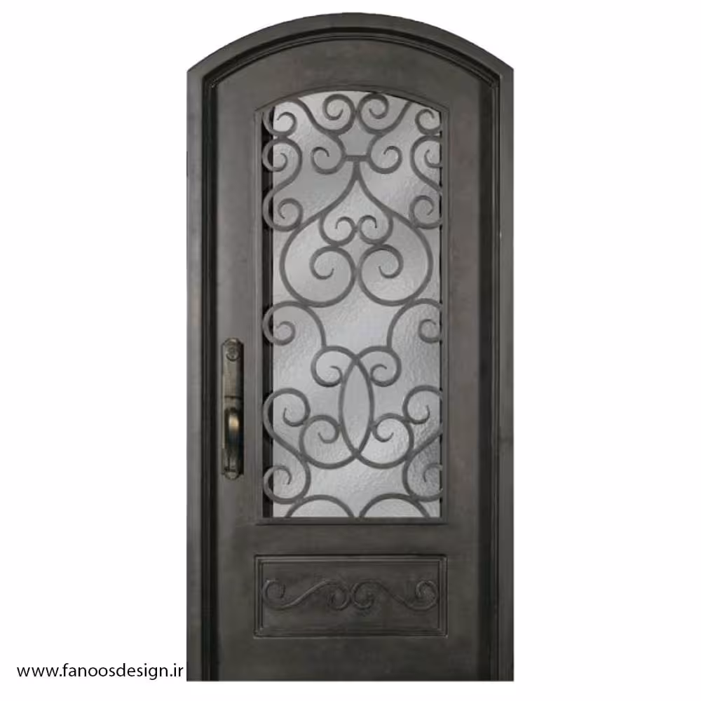 درب آهنی ورودی ساختمان کد 3058