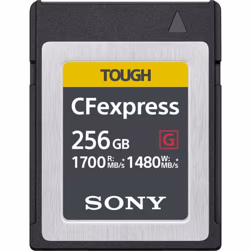 کارت حافظه سونی Sony 256GB CFexpress Type B TOUGH خرید | قیمت - اگزیف
