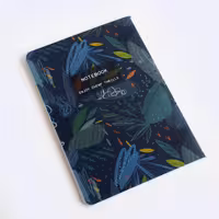 دفتر خط دار طرح برگ کیچ بوک (KITSCH BOOK)