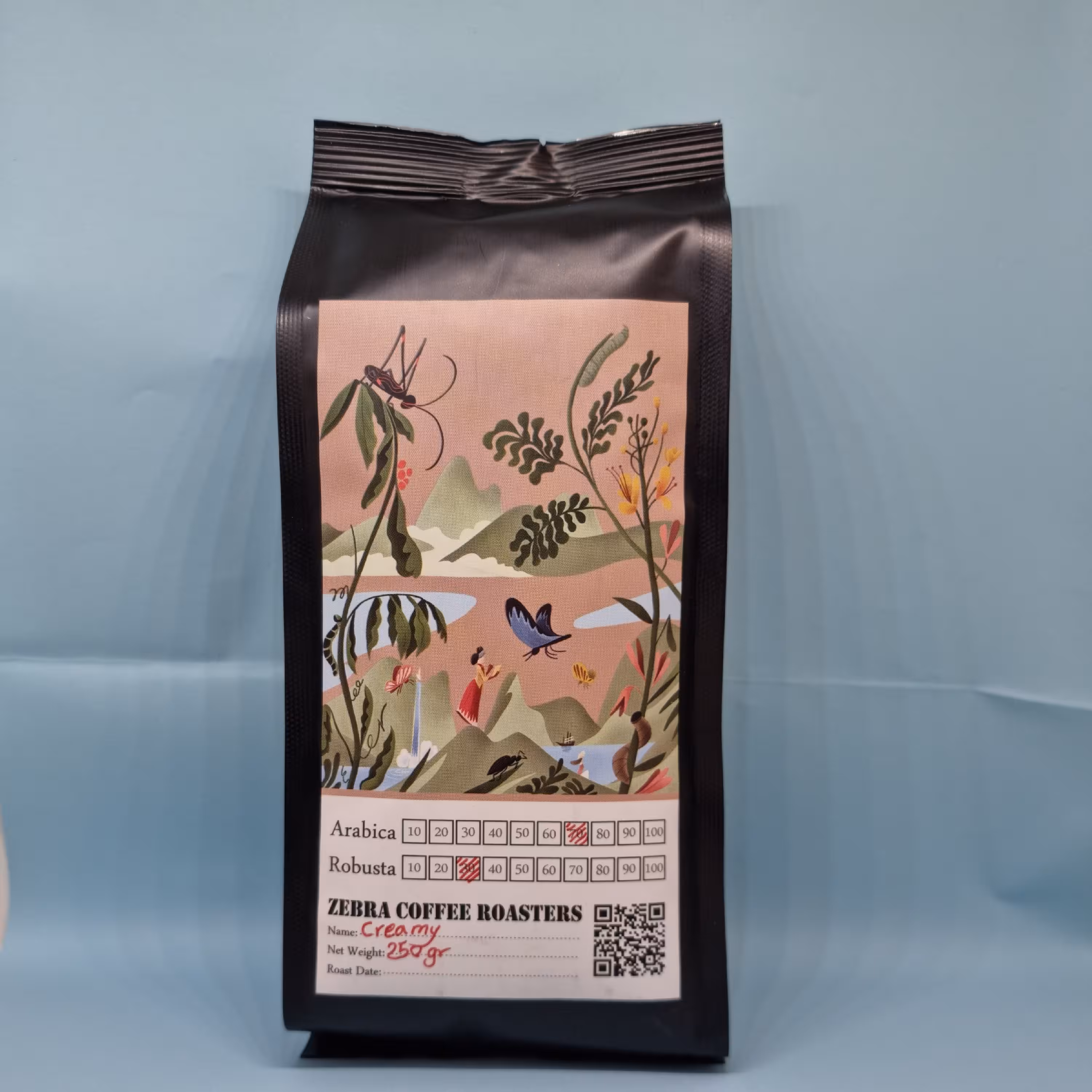 دان قهوه creamy بسته یک کیلویی 70 درصد عربیکا