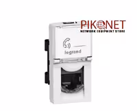 کیستون شبکه لگراند CAT6A SFTP یک ماژول باریک