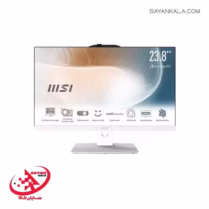 کامپیوتره همه کاره ام اس آی مدل AIO MSI AM242P 1M CORE3 RAM 16GB SSD 512GB