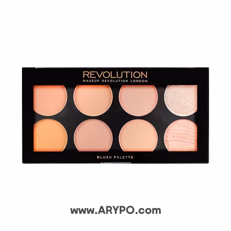 پالت رژگونه و کانتور رولوشن مدل Hot Spice