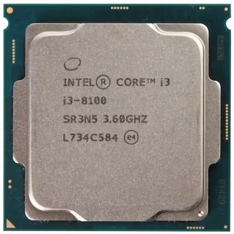 پردازنده Intel Coffee Lake Core i3 8100 CPU tray