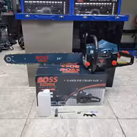 اره زنجیری بنزینی 60 سانت 52cc باس مدل CHN55