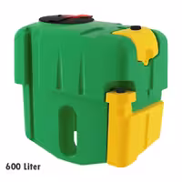 مخزن سمپاش دو تکه پلاستونیک 600 لیتری