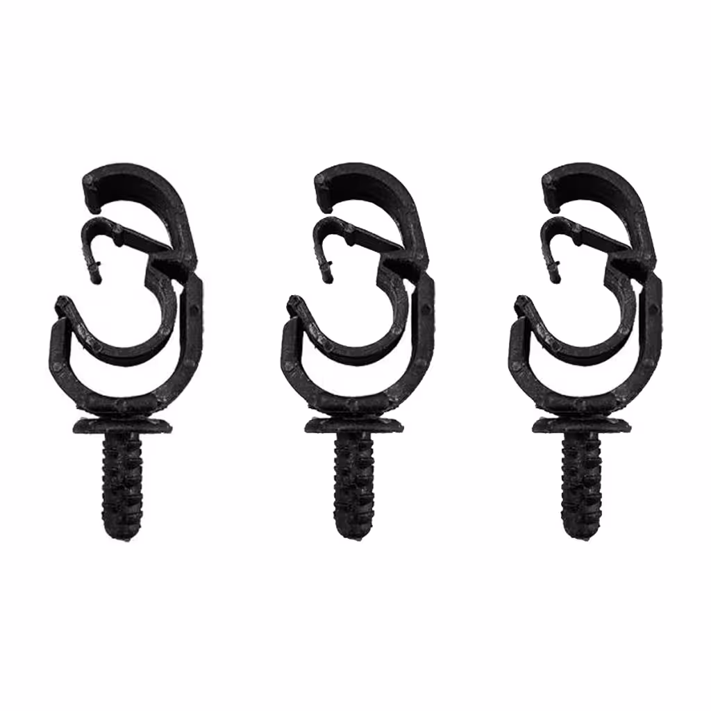 بست نگهدارنده سیم های داخل موتور 206 بسته 3 عددی