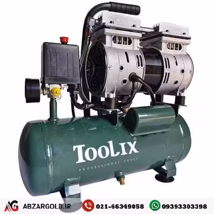 کمپرسور باد سایلنت تولیکس 9 لیتری مدل TX-2809