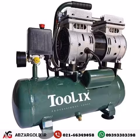 کمپرسور باد سایلنت تولیکس 9 لیتری مدل TX-2809