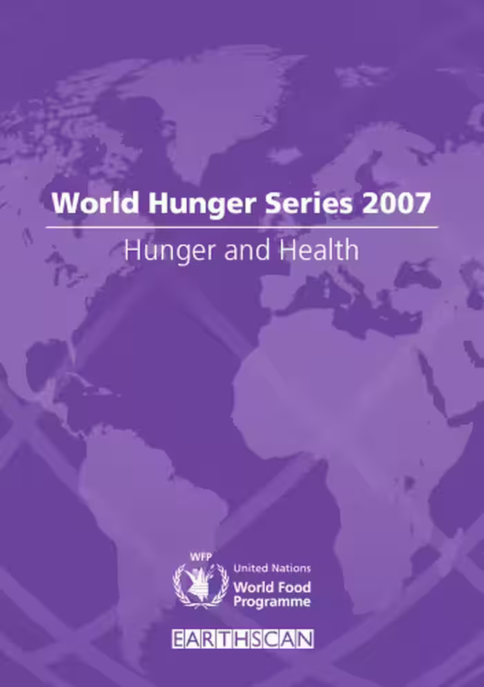خرید و دانلود نسخه کامل کتاب Hunger and Health: World Hunger Series 2007 (Earthscan World Hunger Series)