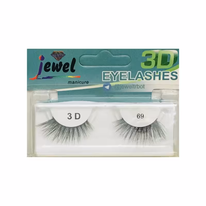 مژه مصنوعی سه بعدی کد 69 جیول