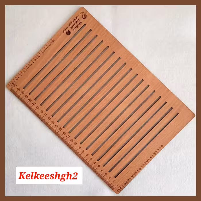 شابلون خوشنویسی چوبی کتابت سایز A4