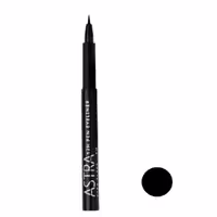 خط چشم کد 01 مدل  12H PEN EYELINER XTRA BLACK آسترا - ASTRA