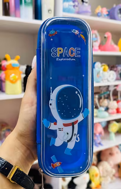 جامدادی کتابی طلقی طرح فضانورد