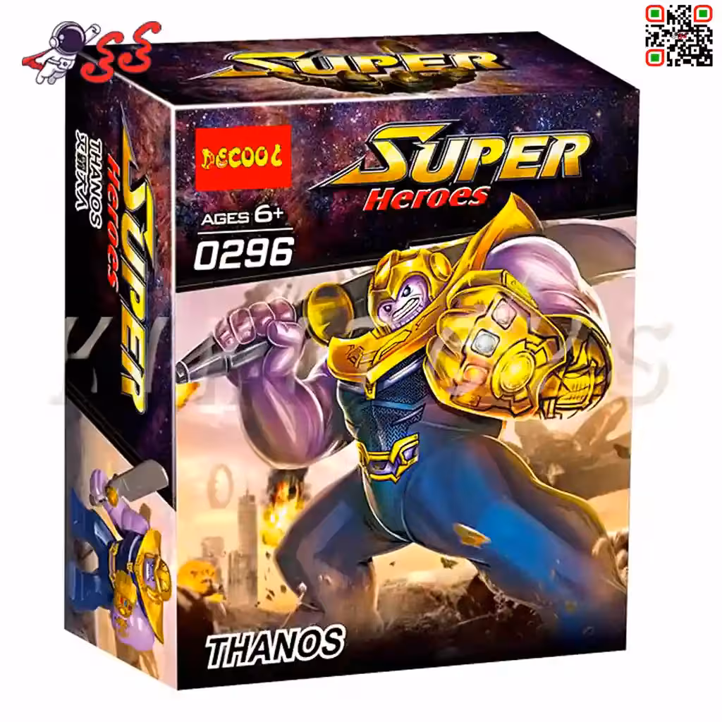 لگو غول تانوس با دستکش دکول DECOOL 0296 THANOS