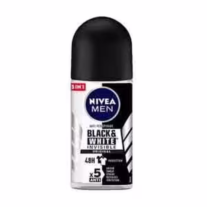 مام نیوآ بلک اند وایت مردانه مدل ( Black & White ) حجم 50ml
