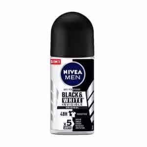مام نیوآ بلک اند وایت مردانه مدل ( Black & White ) حجم 50ml