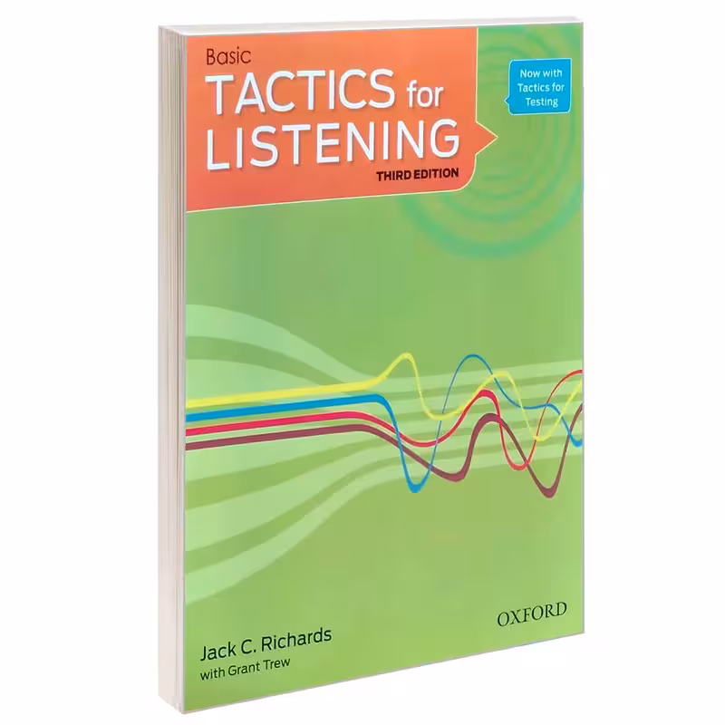 کتاب Basic TACTICS for LISTENING اثر Grant Trew and Jack C. Richards انتشارات Oxford