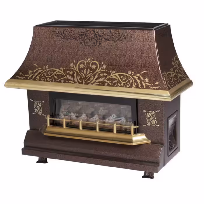 شومینه گازی ایران شرق مدل 180 آذرخش طرح رزیتا