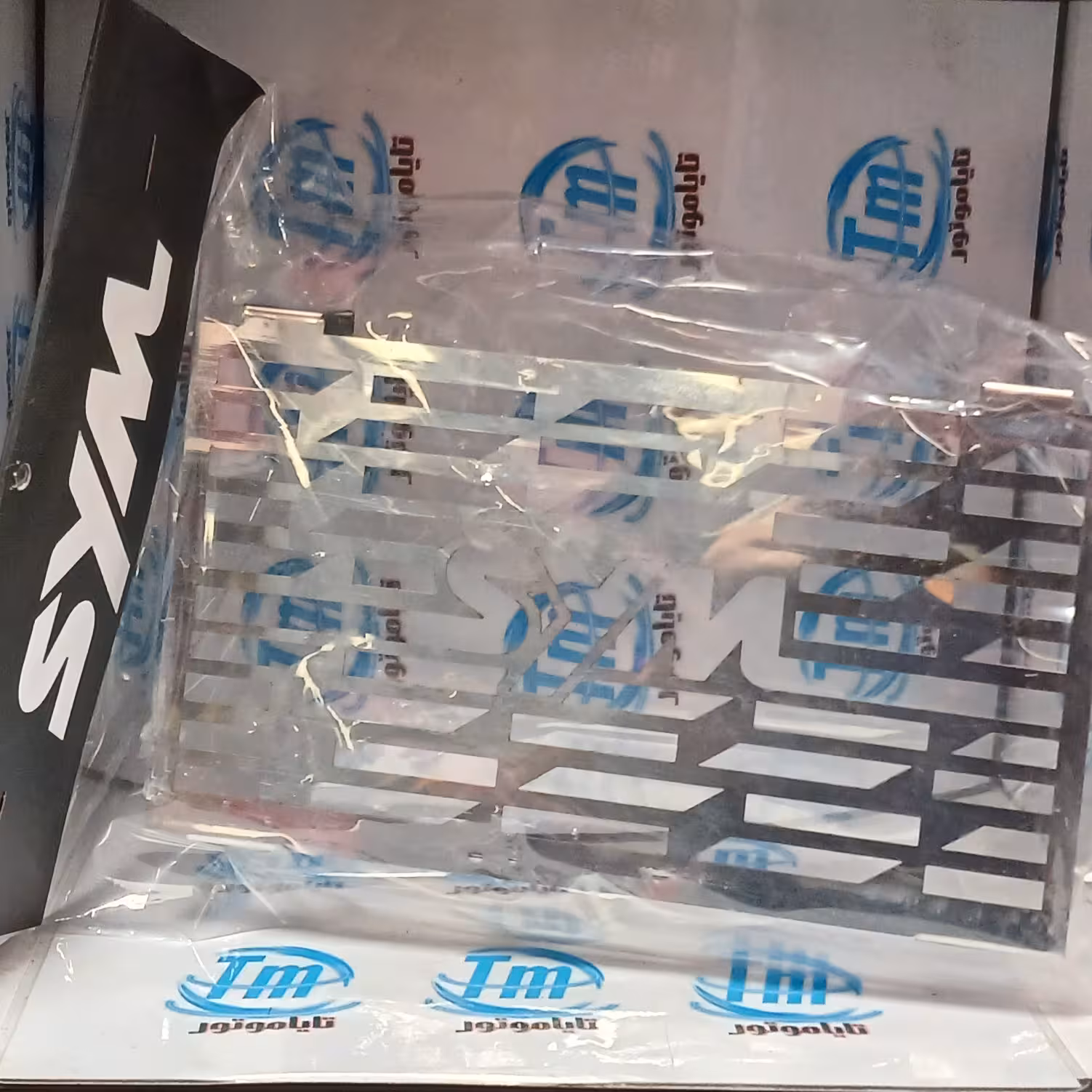 محافظ رادیاتور موتورسیکلت گلکسی اس وای ام NHو NA180 سی سی