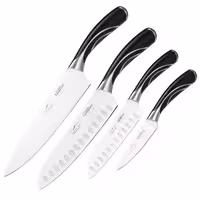 چاقو آشپزخانه جی فی نی کد 02 مجموعه 4 عددی | کالا مکس