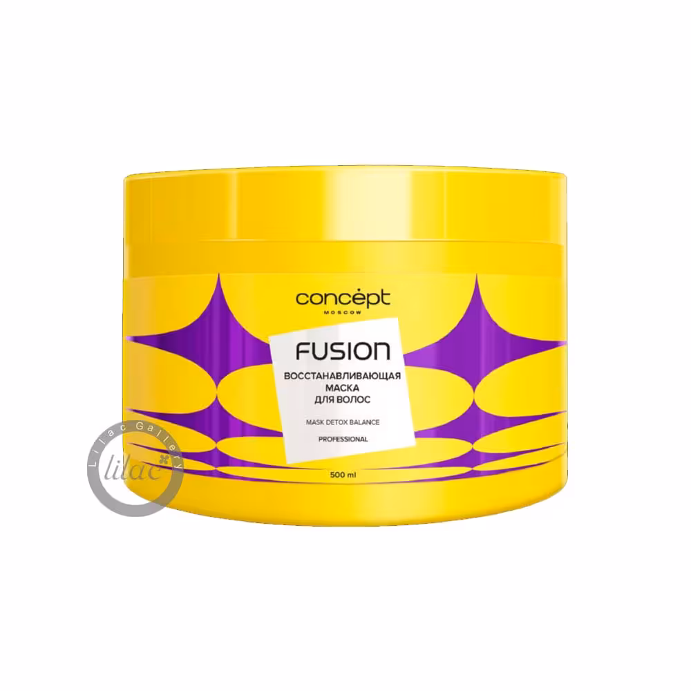 کانسپت فیوژن concept fusion ماسک مو سم زدا و ترمیم کننده 500 میل