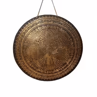 ساز گانگ مدل چهار بودا به همراه ملت سایز 45 سانتی متر کد 06