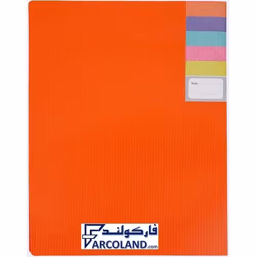 کلیر بوک 10 برگ طرح استریپ کد 0271S سهند | سایز A4 | کلر بوک | آلبوم فایل