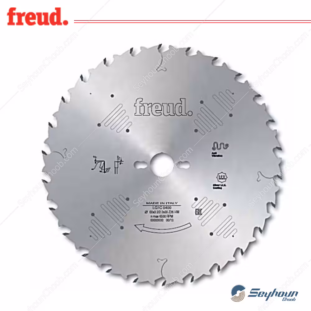 تیغ اره الماسه چوب بر قطر 30 سانتی متر 26 دندانه فرود مدل LG1C 0400