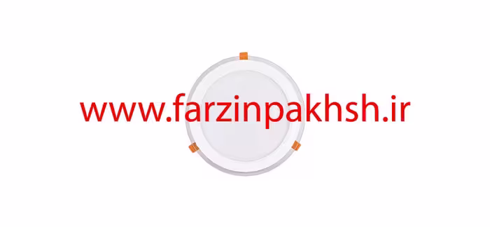چراغ پنلی SMD توکار 42 وات دایره ای پارس شعاع توس مدل گلاریس