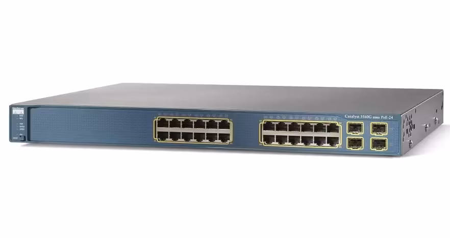 سوئیچ 24 پورت سیسکو مدل WS-C3560G-24PS-S
