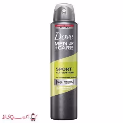اسپری ضد تعریق آقایان داو مدل sport حجم 250 میلی لیتر