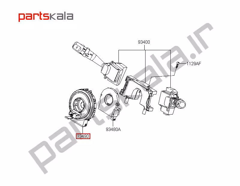 فنر ساعتی آزرا قدیم